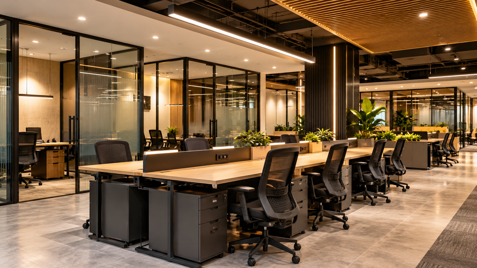 Modern coworking workspace at ILD Trade Centre Sector 47 Gurgaon